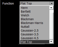 function spectrum