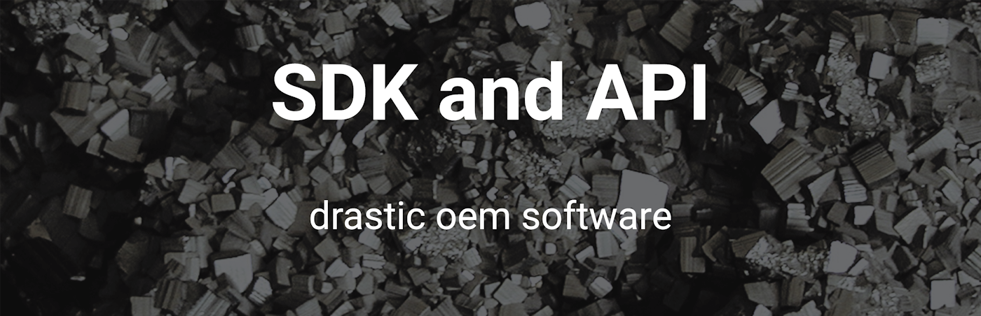 sdk and api