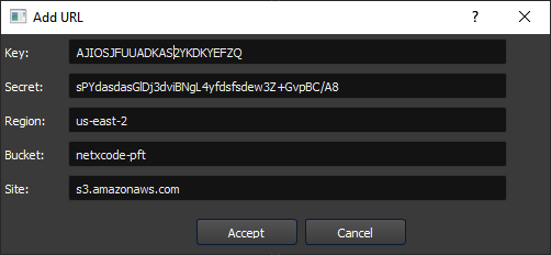 add url