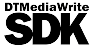 DTMediaWrite SDK