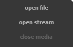 videoQC open stream